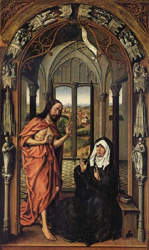 Rogier van der Weyden Christ Appearing to His Mother